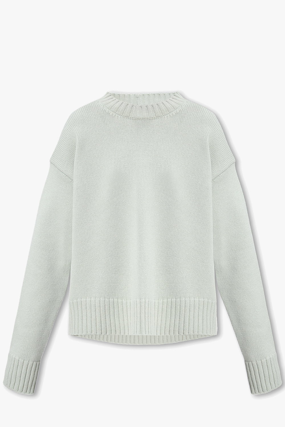 Green Cashmere sweater JIL SANDER - Jil Sander Asymmetric